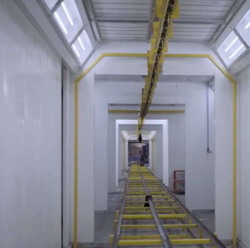 The Mercury EV Tech CED coating line