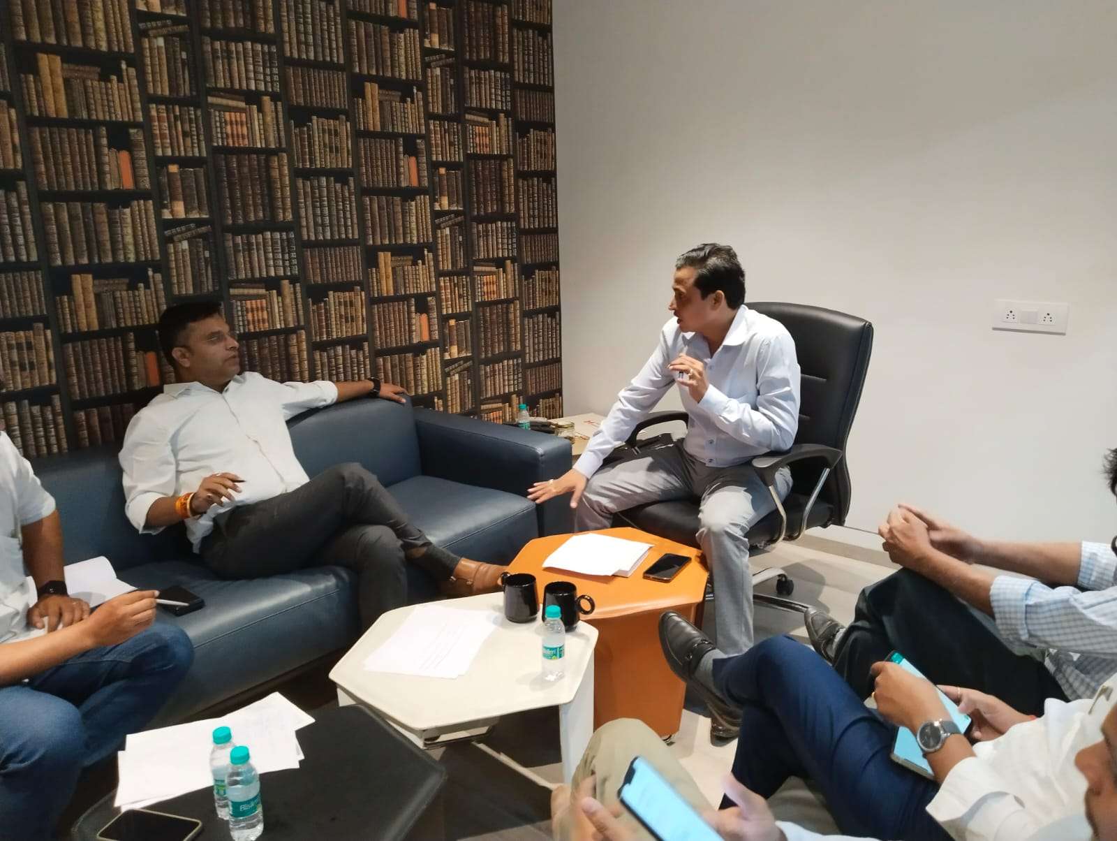 Leadership discussion at Mercury EV Tech