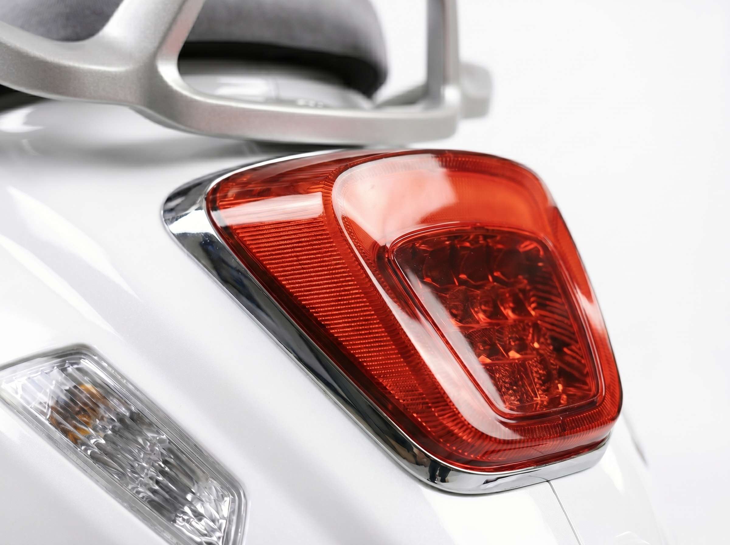 LED tail light on the Mercury DLX electric scooter