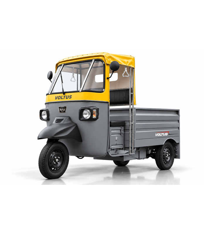 Mercury VOLTUS electric cargo loader in Grey, front three-quarter view
